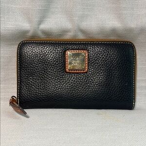 Dooney & Bourke Black Leather Wallet